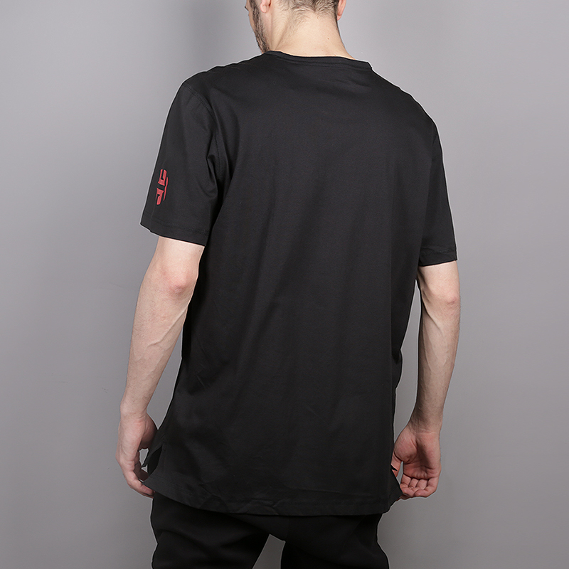 мужская черная футболка adidas Harden SLGN Tee CD7511 - цена, описание, фото 3